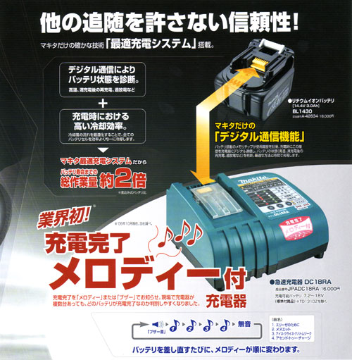マキタ　14.4V　インパクト　TD131DRFX