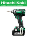 日立 18V(6.0Ah)コードレスインパクトドライバ WH18DDL2(2LYPK)