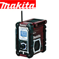 マキタ 充電式ラジオ MR108AR(限定色レッド)