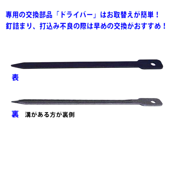 マキタ 40Vピンタッカ PT001G用補修ドライバセット品 191Y21-4