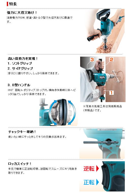 マキタ　13mmドリル　DS4011