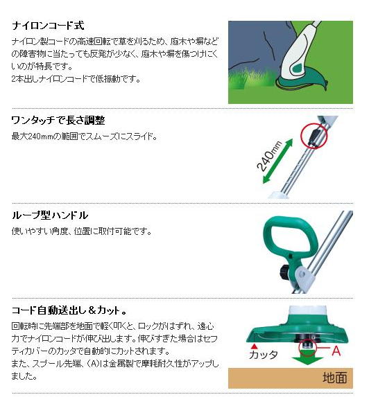 マキタ　電動草刈機　MUR2500