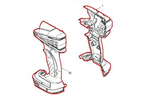 マキタ　TD145用ハウジングセット品