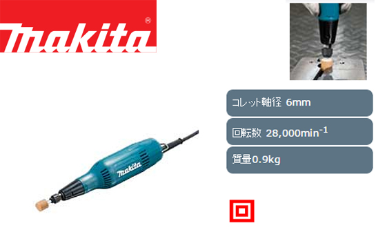 マキタ ミニグラインダ GD0603 電動工具・エアー工具・大工道具（電動