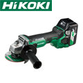 HiKOKI 18V-6.0Ah コードレスディスクグラインダ(ブレーキ付) G18DBBVL